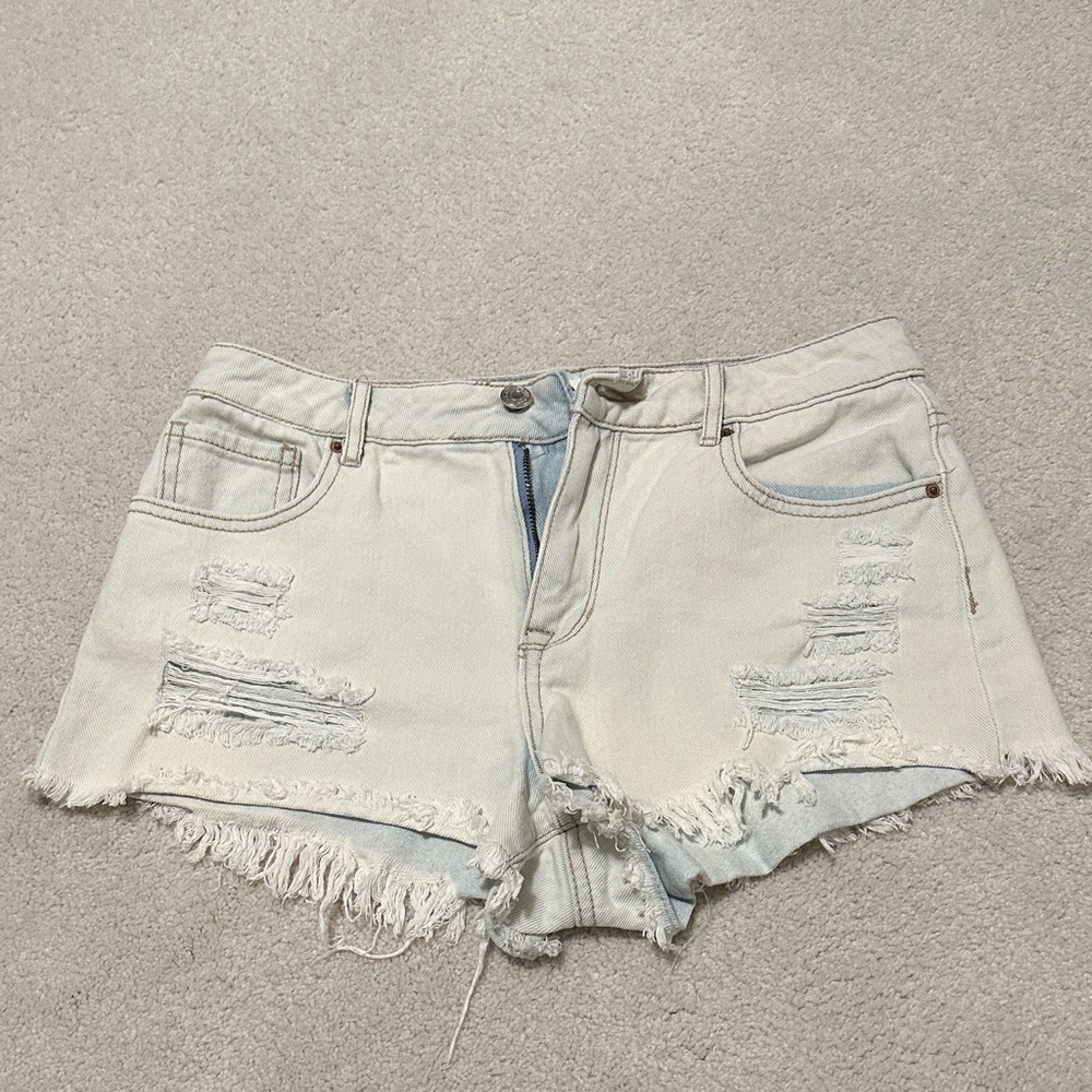 Festival denim shorts